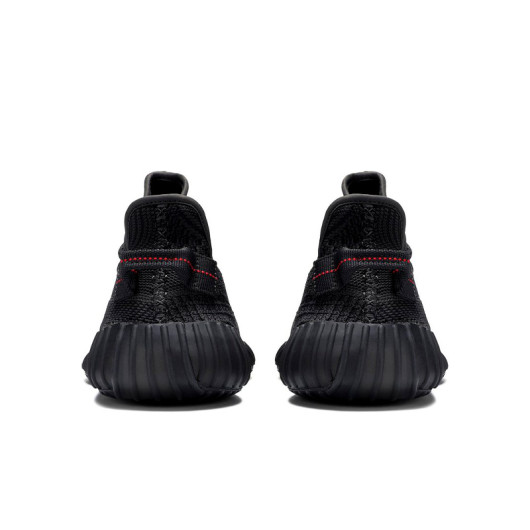 Adidas Yeezy 350 boost V2 Static Black (Шнурки с рефлективом Reflective Laces) FU9006