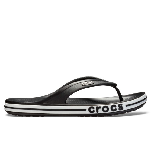 Crocs Bayaband Flip Black White