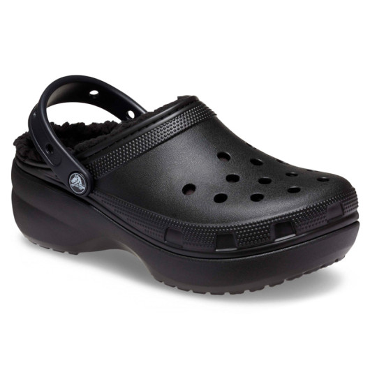 Crocs Classic Platform Lined Black