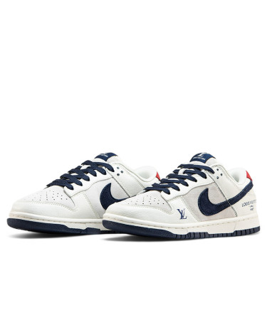 Nike SB Dunk Low x Louis Vuitton Grey Blue Red FKS2354071 buy with delivery Footers