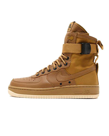 Nike SF Air Force 1 Mid Brown 917753 004 FKS10554 Footers