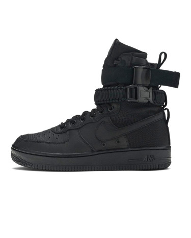 Nike SF Air Force 1 High Triple Black 857872 002 FKS10552 buy with delivery Footers