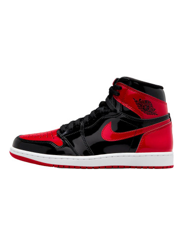 Jordan 1 Retro High OG Patent Bred 555088 063 FKS56782 Footers