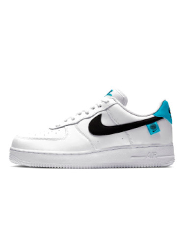 Nike Air Force 1 Low Worldwide White Blue Fury Black CK7648 100 FKS56436 Footers