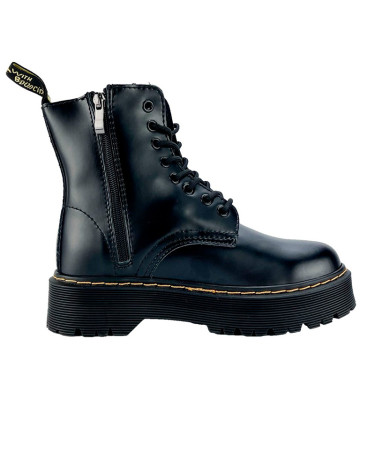 Transparent doc martens top
