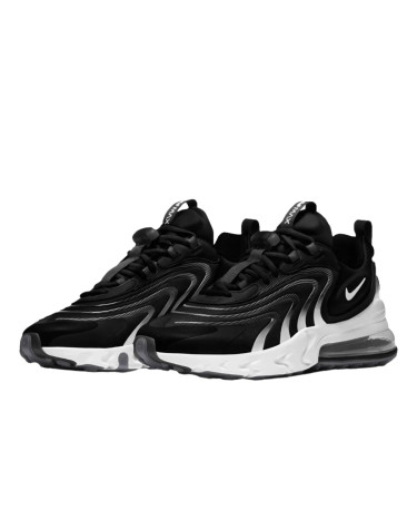 Nike 270 react black and white discount