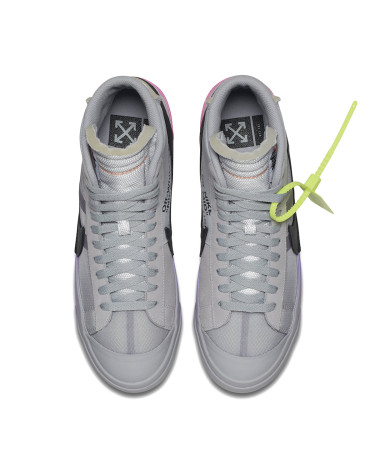 Nike Blazer Mid Off White Wolf Grey Serena Queen AA3832 002 FKS56456 buy with delivery Footers