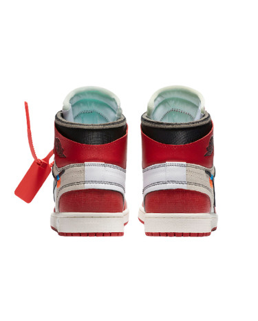 Jordan 1 Retro High Off White Chicago AA3834 101 FKS55656 Footers