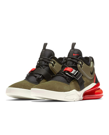 Nike Air Force 270 Medium Olive Challenge Red AH6772 200 FKS0905 buy with delivery Footers