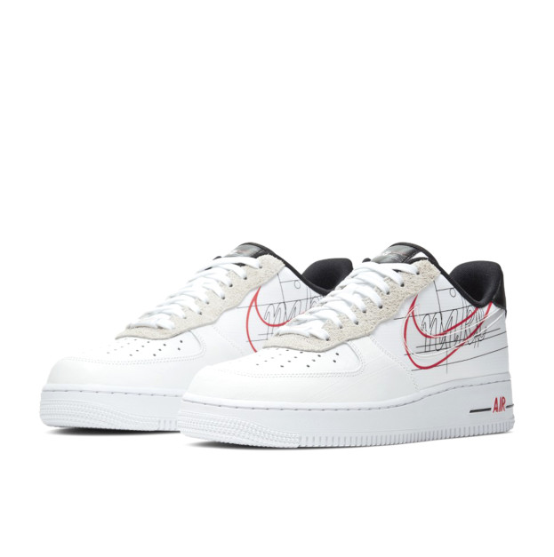 Nike Air Force 1 Low Script Swoosh CK9257 100 FKS55649 Footers