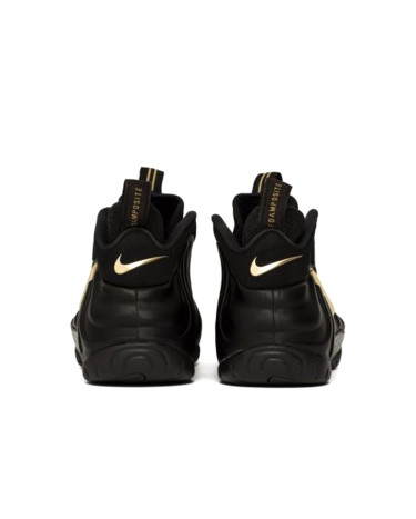 Nike air foamposite gold discount