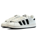 Кросівки Adidas Campus 00s White Black Winter з ХУТРОМ