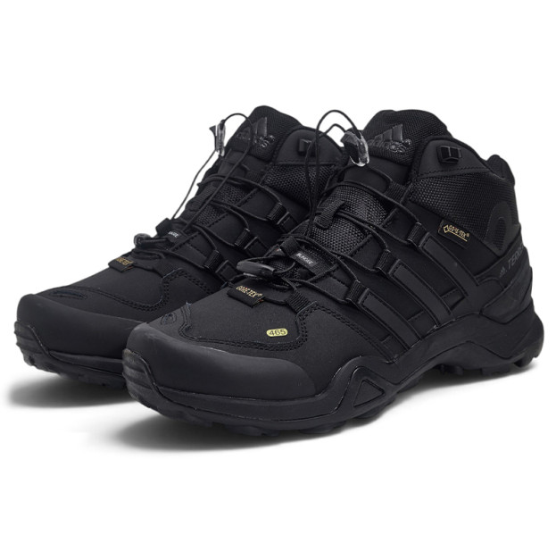 Adidas Terrex Fast R Mid Gore-Tex Triple Black з ХУТРОМ