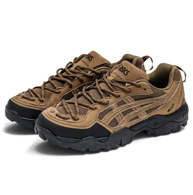 Asics Gel Pickax Brown Black Modern Safari
