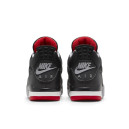 Оригінал Jordan 4 Black Red Grey Winter з ХУТРОМ