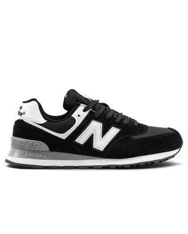 New Balance 574 Black White