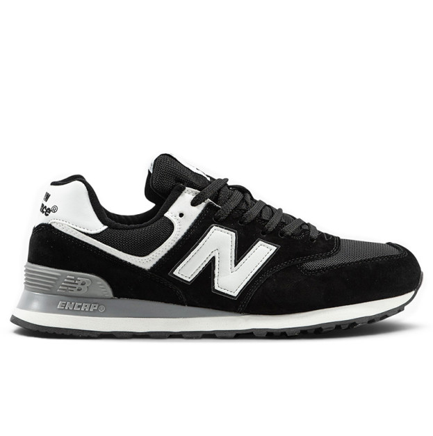 New Balance 574 Black White