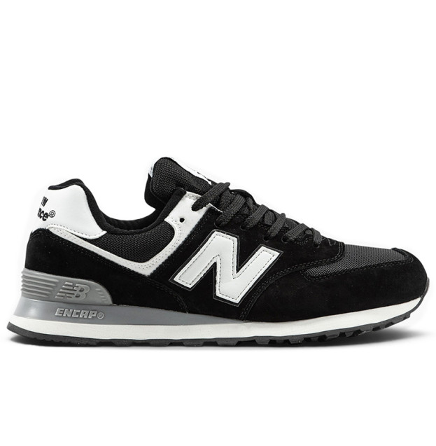 New Balance 574 Black White