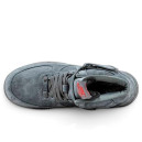 Оригінал Nike Air Force 1 High Grey Winter з ХУТРОМ