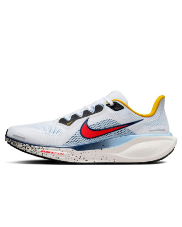 Nike Air Zoom Pegasus 41 White Psychic Blue Red