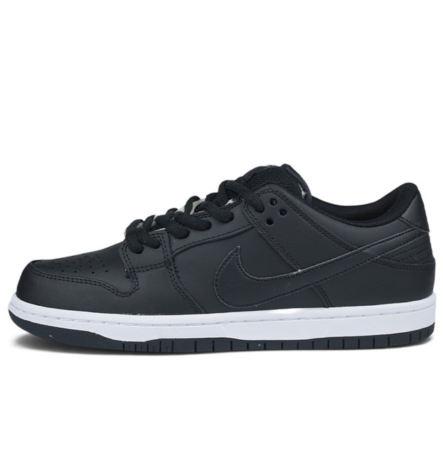 Nike Dunk Low Black White Winter з ХУТРОМ