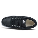Оригінал Nike Dunk Low Black White Winter з ХУТРОМ