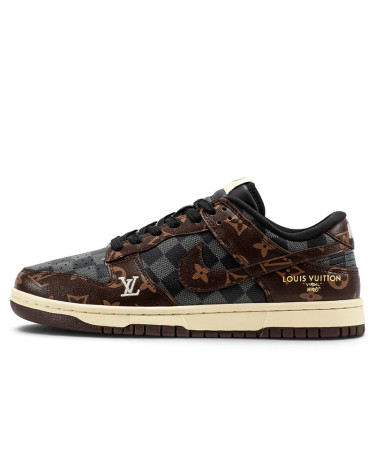 Nike Dunk Low x Louis Vuitton Monogram Shadows