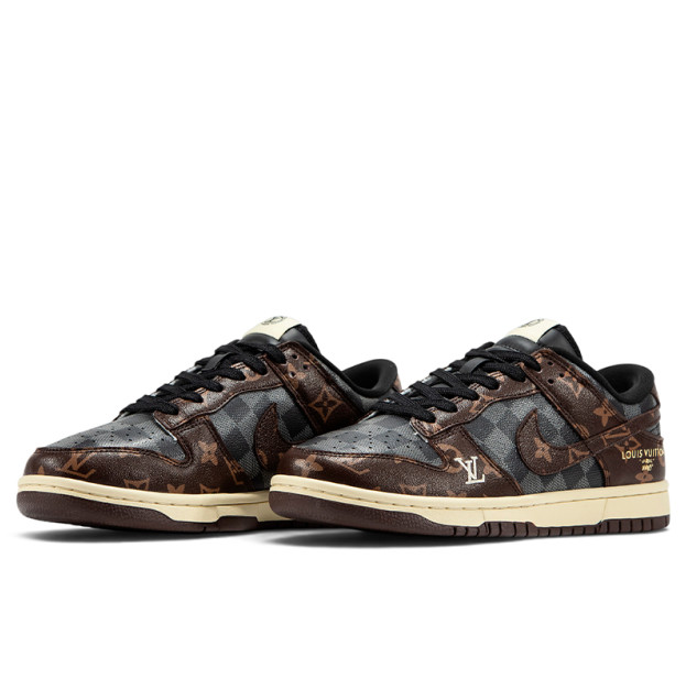 Nike Dunk Low x Louis Vuitton Monogram Shadows