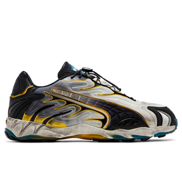Puma Inhale х A$AP Rocky Distressed Pack Yellow Grey 402456-01