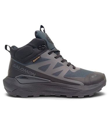 Salomon Elixir Activ Mid Gore-Tex Winter Black Grey з ХУТРОМ