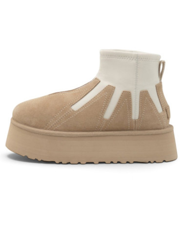 UGG Classic Mini Dipper Sunwave Boot Mustard Seed