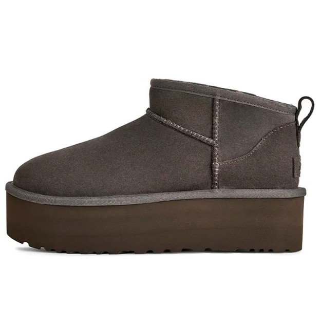 UGG Classic Ultra Mini Platform Grey 1135092-CHRC