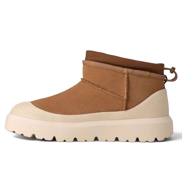 UGG Classic Ultra Mini Weather Hybrid Chestnut White 1174196-CWTC