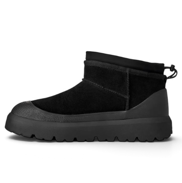 UGG Classic Ultra Mini Weather Hybrid Full Black 1174196-BBLC
