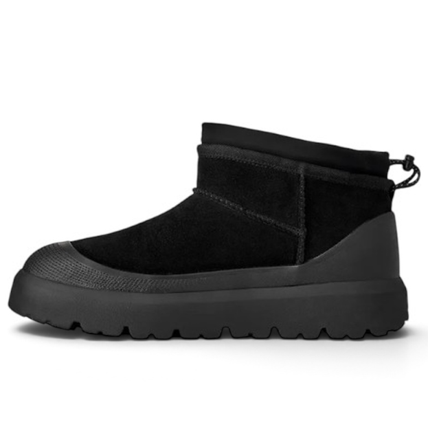 UGG Classic Ultra Mini Weather Hybrid Full Black 1174196-BBLC