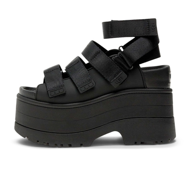 UGG GoldenRise Platform Sandals Black 1167431-BLK