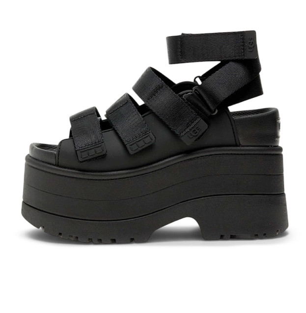 UGG GoldenRise Platform Sandals Black 1167431-BLK