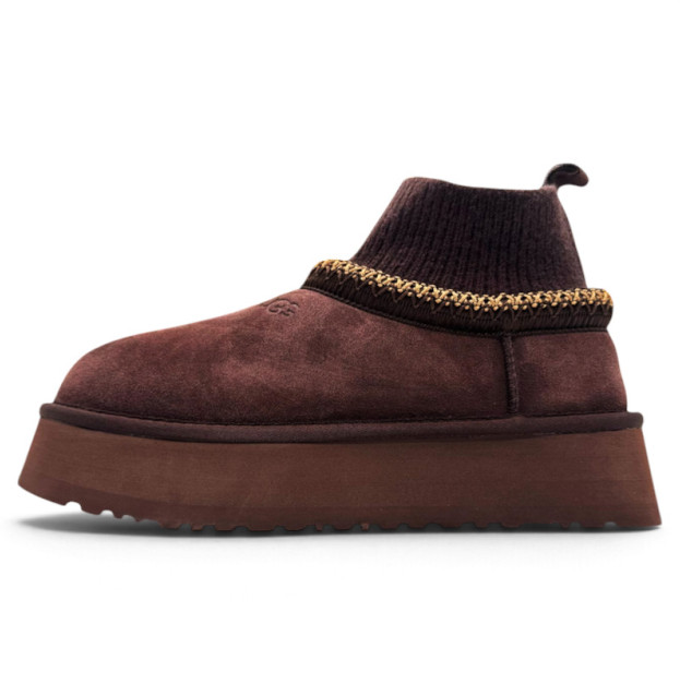 UGG Tasman Platform Sock Brown