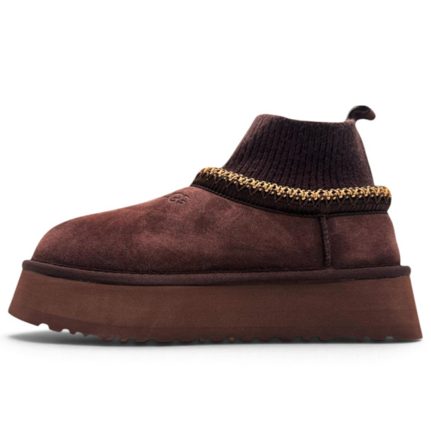 UGG Tasman Platform Sock Brown