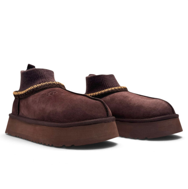 UGG Tasman Platform Sock Brown