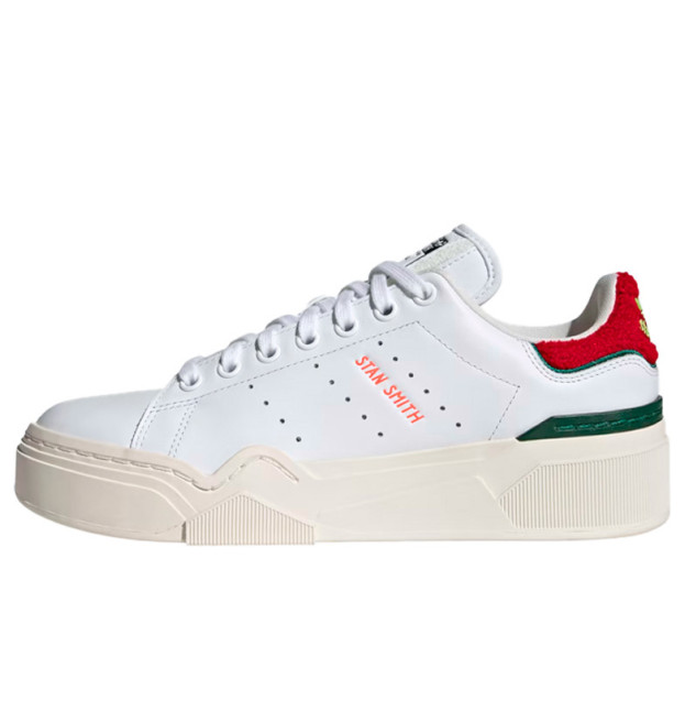 Adidas Stan Smith Bonega 2B White Scarlet Green HQ9882