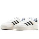 Кроссовки Adidas Gazelle Platform Bold White Black