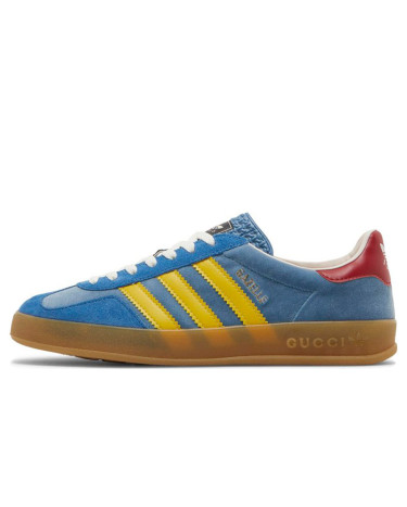 Adidas x Gucci Gazelle Light Blue Suede HQ8851