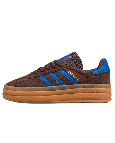 Adidas Gazelle Platform Brown Blue