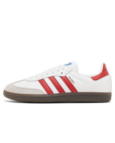Adidas Humanrace Samba White Scarlet IG1025