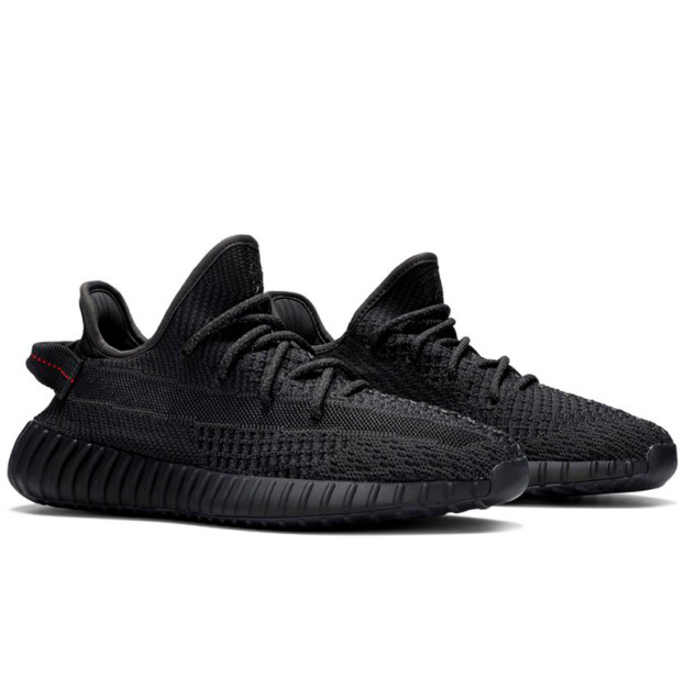 Adidas Yeezy 350 boost V2 Static Black (Non Reflective)