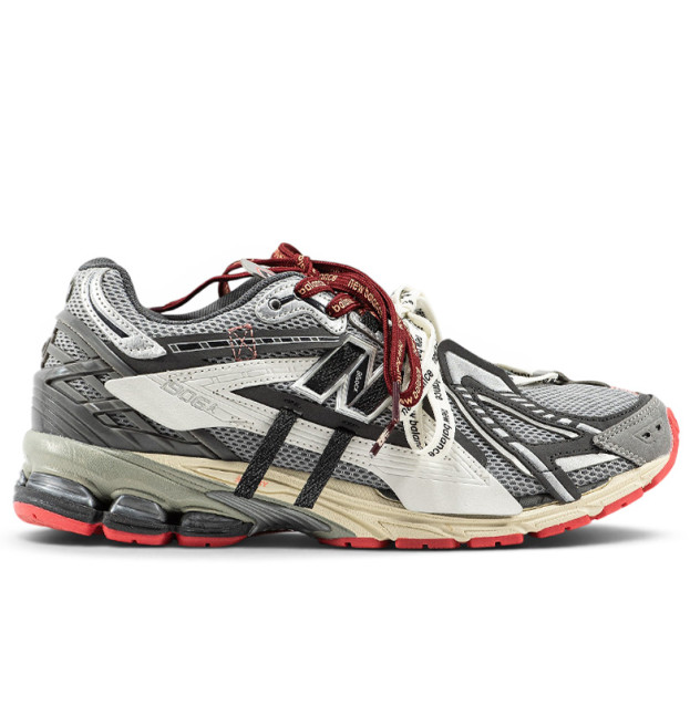New Balance 1906A Grey Red Extreme Laces
