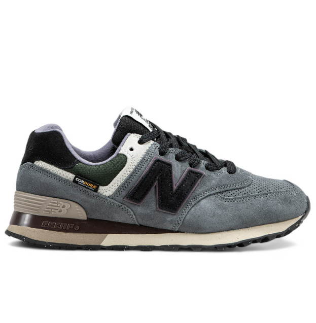New Balance 574 Cordura Grey Black Green