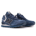 Кросівки New Balance 574 Blue З ХУТРОМ