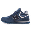 Придбати New Balance 574 Blue З ХУТРОМ FKS2356641